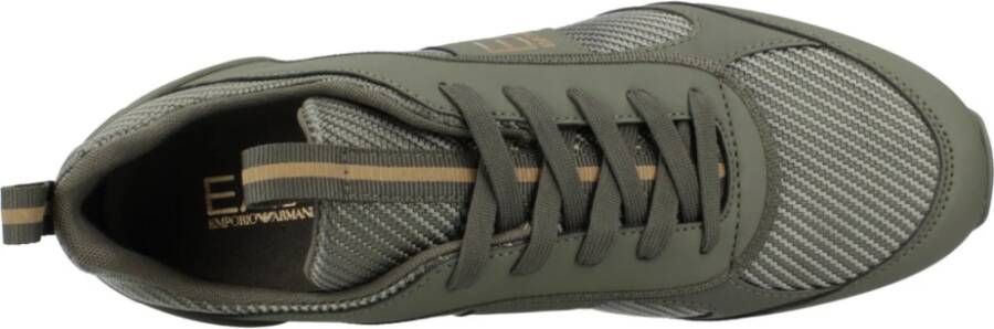 Emporio Armani Lifestyle Evolution Sneakers Black Heren