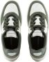 Emporio Armani Logo-Debossed Panelled Sneakers Green Heren - Thumbnail 3