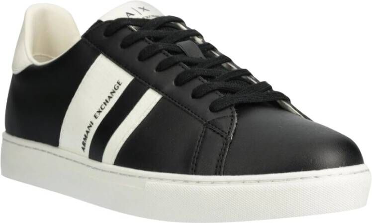 Emporio Armani Logo Sneakers Black Heren