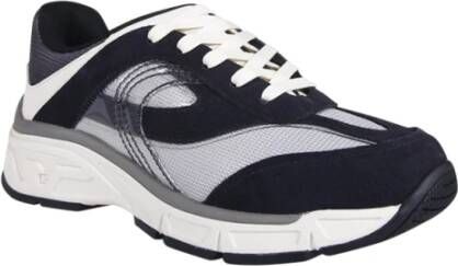 Emporio Armani Navy Lage Sneaker Gray Heren