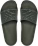 Emporio Armani Dames Band Sliders Lente Zomer Collectie Green Dames - Thumbnail 4