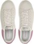 Emporio Armani Roze Leren Sneaker met Transparante Achterkant en Adelaarlogo White Dames - Thumbnail 3