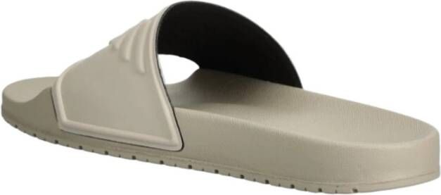 Emporio Armani Sliders Beige Heren