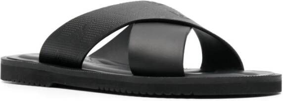 Emporio Armani Sliders Zwart Heren