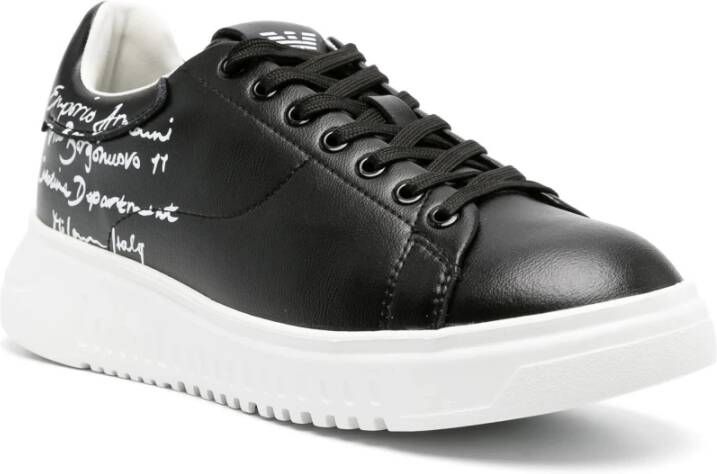 Emporio Armani Sneakers Black Dames