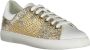 Emporio Ar i Gouden glanzende sportschoenen met veters Yellow - Thumbnail 2