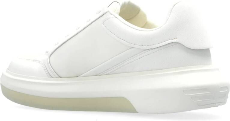 Emporio Armani Sneakers met logo White Heren