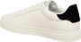 Emporio Armani Leren Vetersluiting Sneakers Effen Patroon White Heren - Thumbnail 4