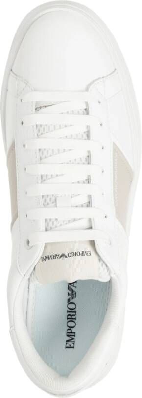 Emporio Armani Stijlvolle Comfort Sneakers White Heren