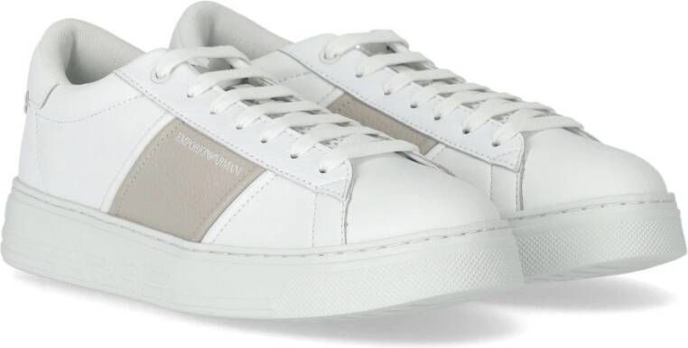 Emporio Armani Sneakers White Heren