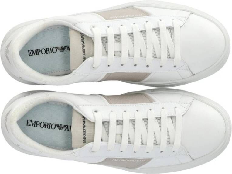 Emporio Armani Sneakers White Heren