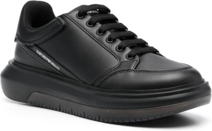 Emporio Armani Sneakers Zwart Heren