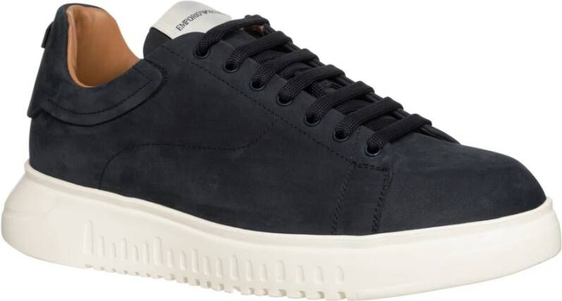 Emporio Armani Sneakers Zwart Heren