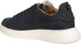 Emporio Armani Blauwe Suède Lage Sneakers Blue Heren - Thumbnail 6