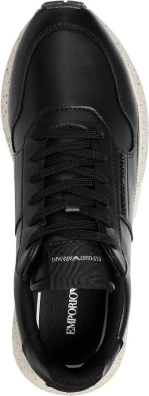 Emporio Armani Sneakers Zwart Heren