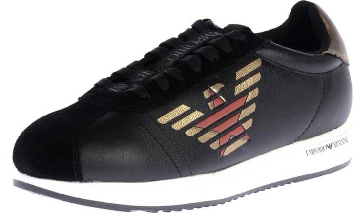 Emporio Armani sneakers Zwart Heren