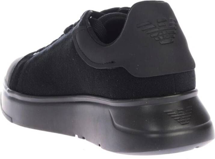 Emporio Armani sneakers Zwart Heren