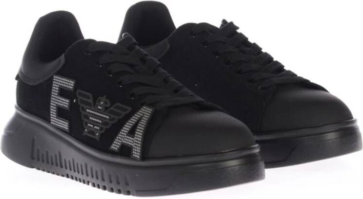 Emporio Armani sneakers Zwart Heren