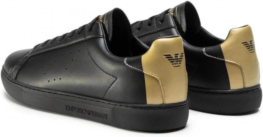 Emporio Armani Sneakers Zwart Heren