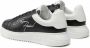 Emporio Armani Leren Vetersluiting Sneakers Effen Patroon Black Heren - Thumbnail 9