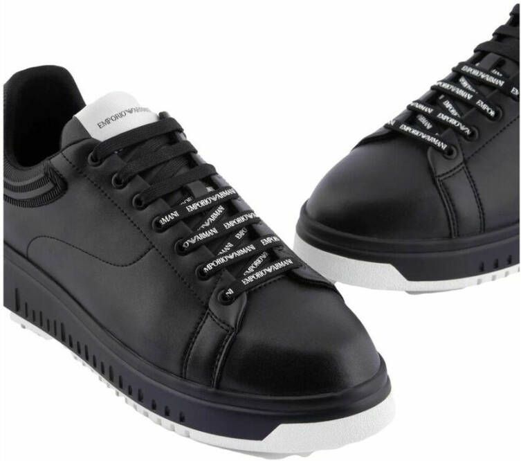 Emporio Armani Sneakers Zwart Heren