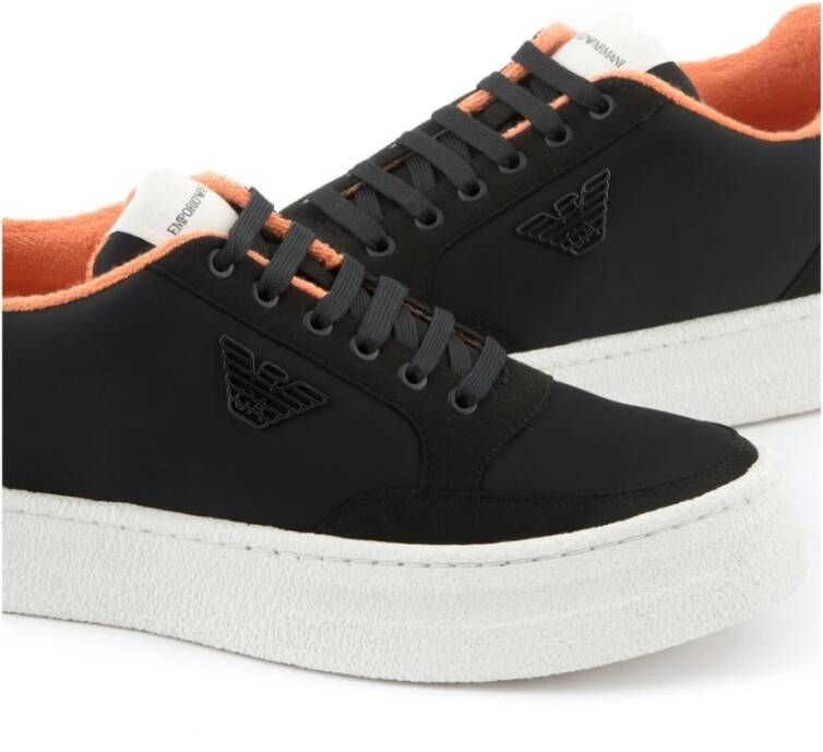 Emporio Armani Sneakers Zwart Heren