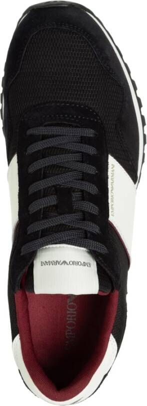 Emporio Armani Sneakers Zwart Heren