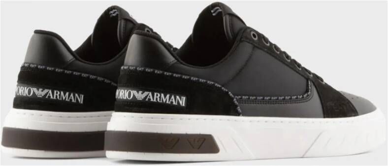 Emporio Armani Sneakers Zwart Heren