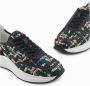 Emporio Armani Sportieve Stijl Schoenen met Bouclé Details Black Dames - Thumbnail 5