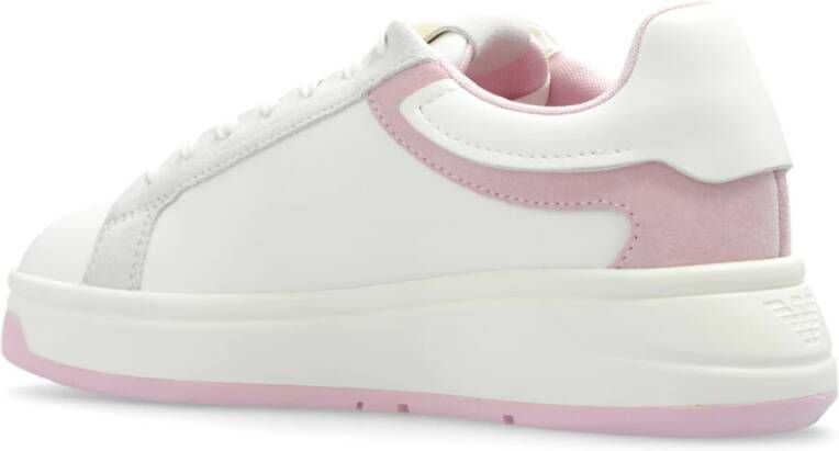 Emporio Armani Sportschoenen met logo White Dames