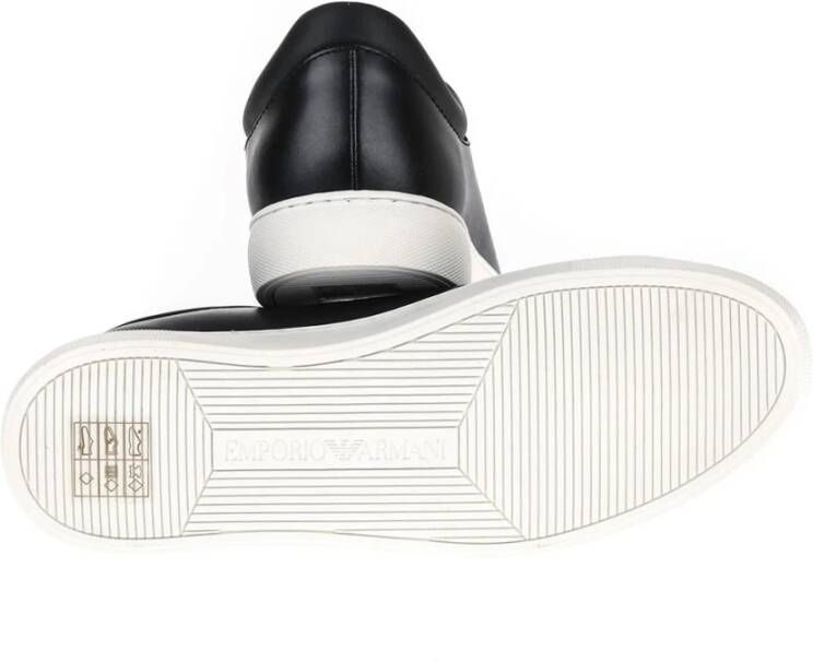 Emporio Armani Sportschoenen Zwart Heren