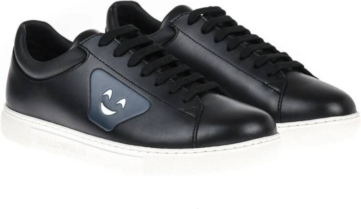 Emporio Armani Sportschoenen Zwart Heren