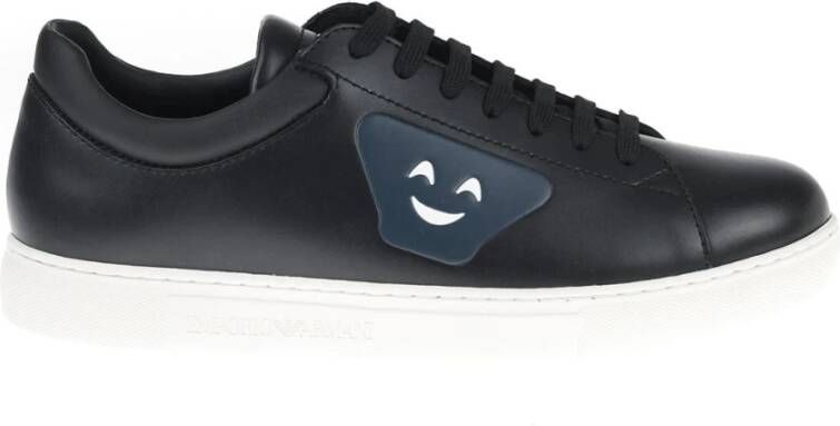 Emporio Armani Sportschoenen Zwart Heren