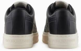 Emporio Armani Stijlvolle Array Sneakers Groot Black Dames