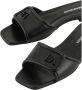 Emporio Armani Stijlvolle Slippers voor Dagelijks Comfort Black Dames - Thumbnail 6