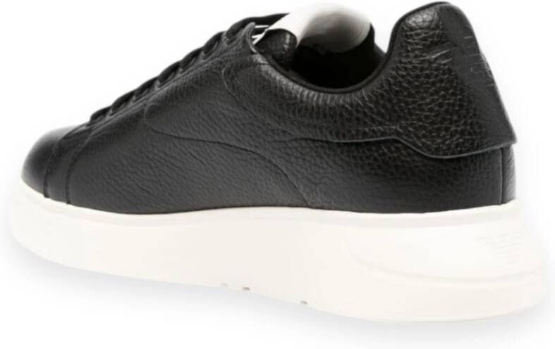 Emporio Armani Stijlvolle Sneakers voor Mannen en Vrouwen Black Heren