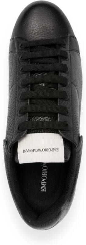 Emporio Armani Stijlvolle Sneakers voor Mannen en Vrouwen Black Heren