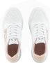 Armani Exchange Contrast Logo Sneakers Xdx147 Optic White Dames - Thumbnail 9