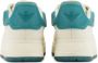 Emporio Armani Turquoise Sneaker met Transparante Retro en Adelaarlogo White Heren - Thumbnail 2