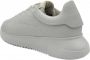 Emporio Armani Witte Leren Heren Sneakers White Heren - Thumbnail 3