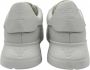 Emporio Armani Witte Leren Heren Sneakers White Heren - Thumbnail 5