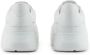 Emporio Armani Witte Leren Sneaker met Logo Inzet White Dames - Thumbnail 2