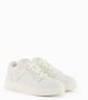 Emporio Armani Witte Mesh Sneakers met Contrasterende Details White Heren - Thumbnail 2