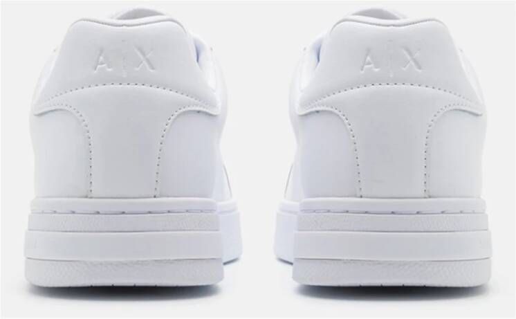 Emporio Armani Witte Sneakers Basic Stijl White Heren