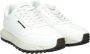 Emporio Armani Witte Sneakers met Katoenen Veters White Heren - Thumbnail 2