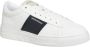 Emporio Armani Leren Heren Sneakers Stijlvol en Comfortabel White Heren - Thumbnail 11
