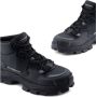 Emporio Armani Casual Zwarte Sneakers met Rubberen Zool Black Heren - Thumbnail 8