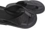 Emporio Armani Zwarte Leren Flip-Flop Sandalen Black Heren - Thumbnail 5