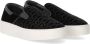 Emporio Armani Low-Top Sneakers SLIP-ON MONOGRAM SCHWARER SNEAKER in zwart - Thumbnail 3