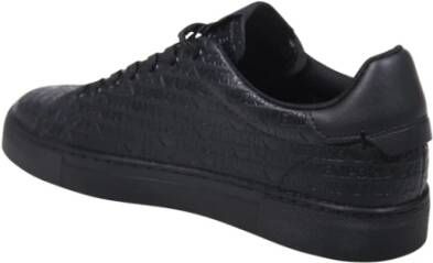 Emporio Armani Zwarte Sneaker Schoenen Black Heren